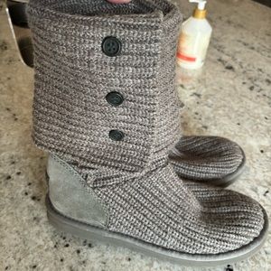 UGG women’s classic cardy boots • grey• 9